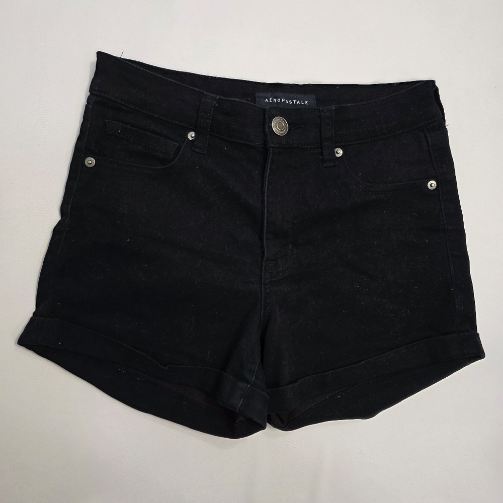 Aeropostale High Rise Shorts & Prim + Preux Polo Set - Size 2 / XS - Picture 3 of 6